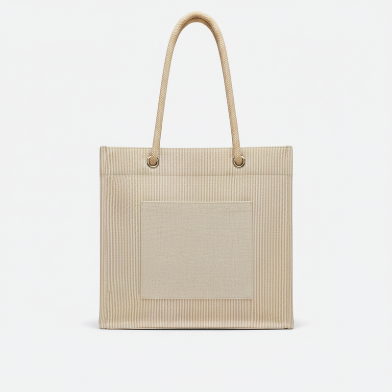 Borsa tote in rafia