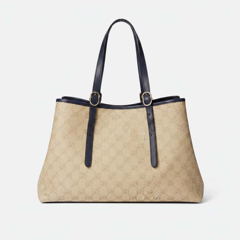 Borsa Tote in pelle Emblem