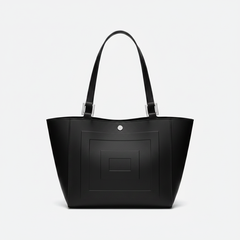 Borsa a tracolla in pelle martellata