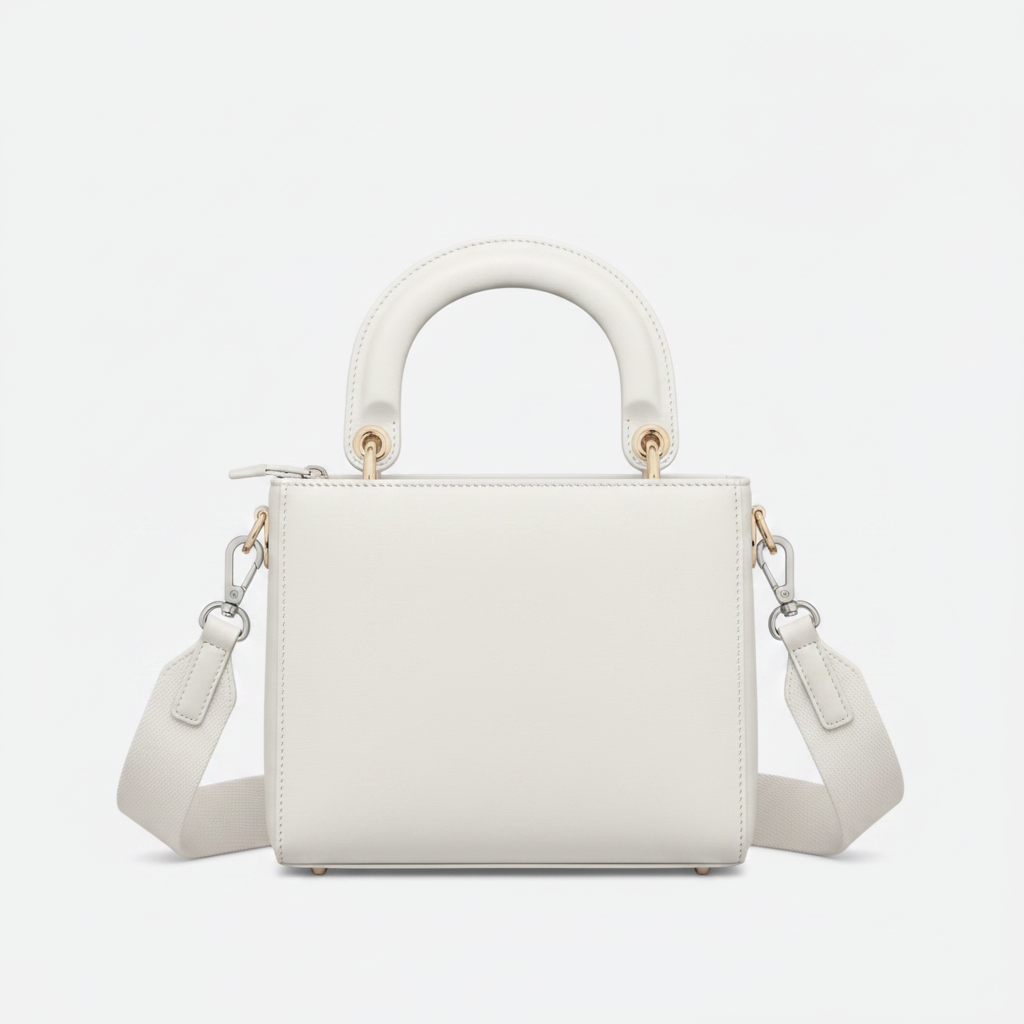 Mini borsa strutturata in pelle