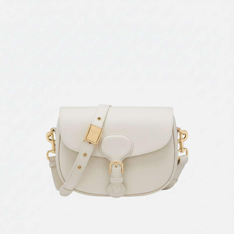 Borsa a tracolla media in pelle