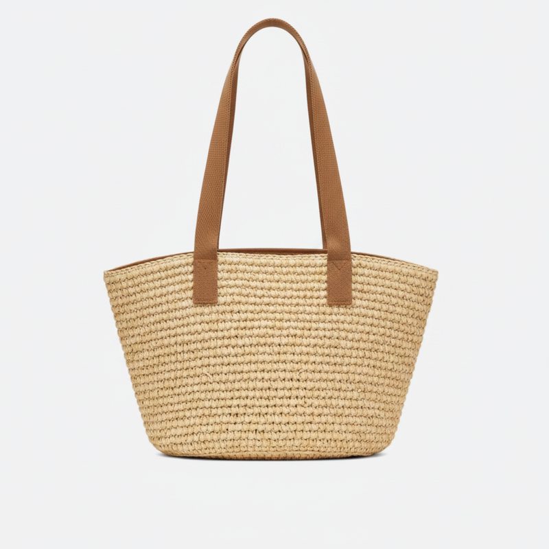 Borsa Tote in Raphia