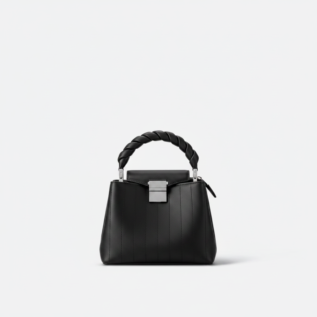 Borsa a tracolla compatta in pelle