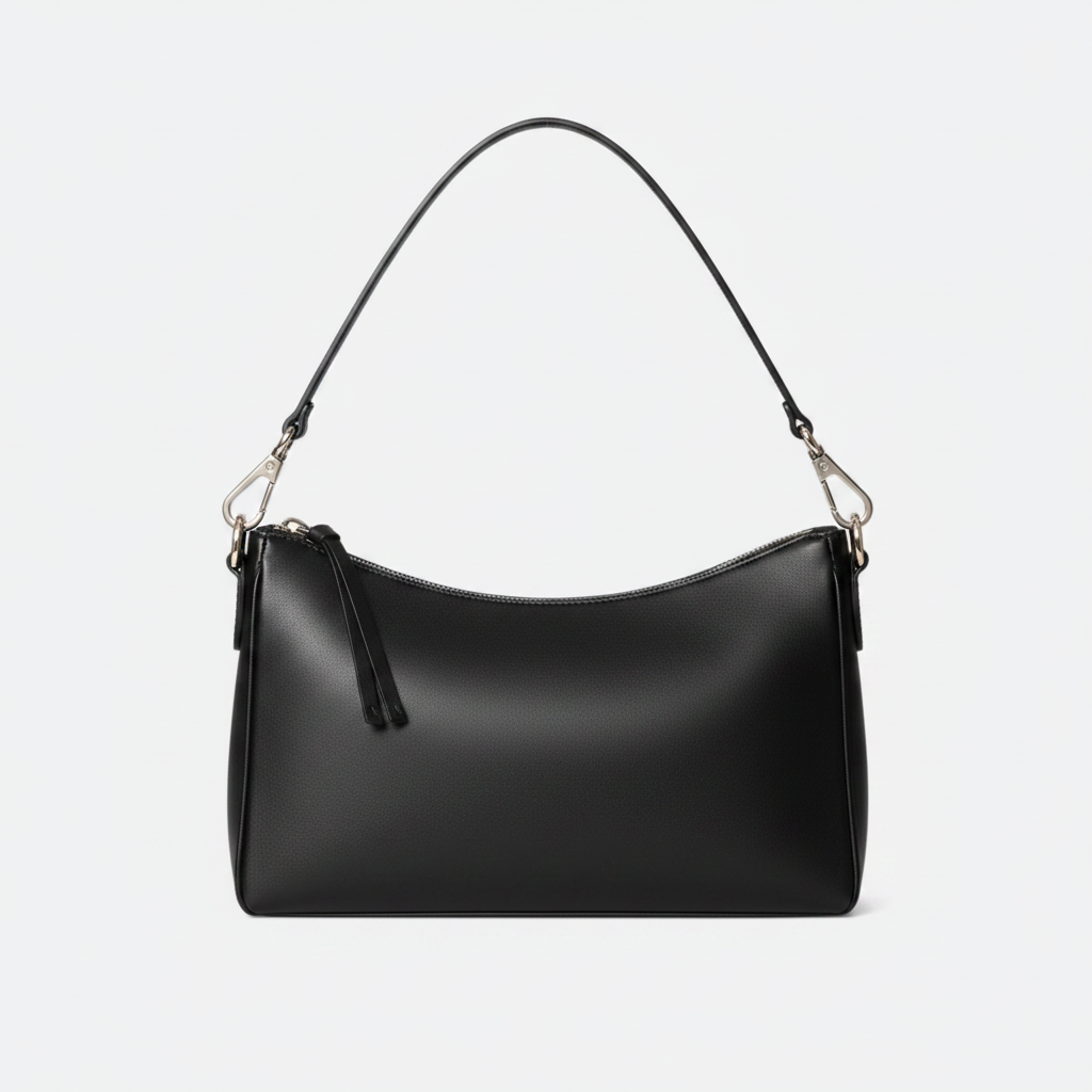 Borsa a spalla media con logo