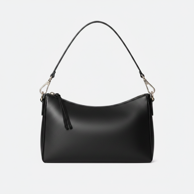 Borsa a spalla media con logo