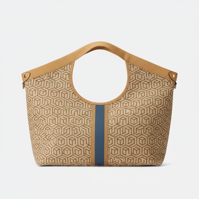 Borsa tote grande in pelle