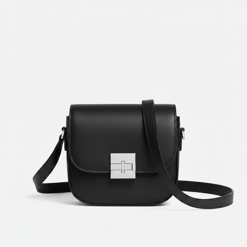 Mini borsa a tracolla in pelle