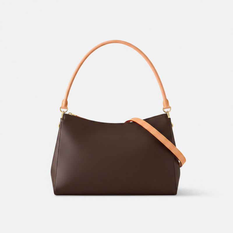 Borsa a tracolla in pelle monogrammata