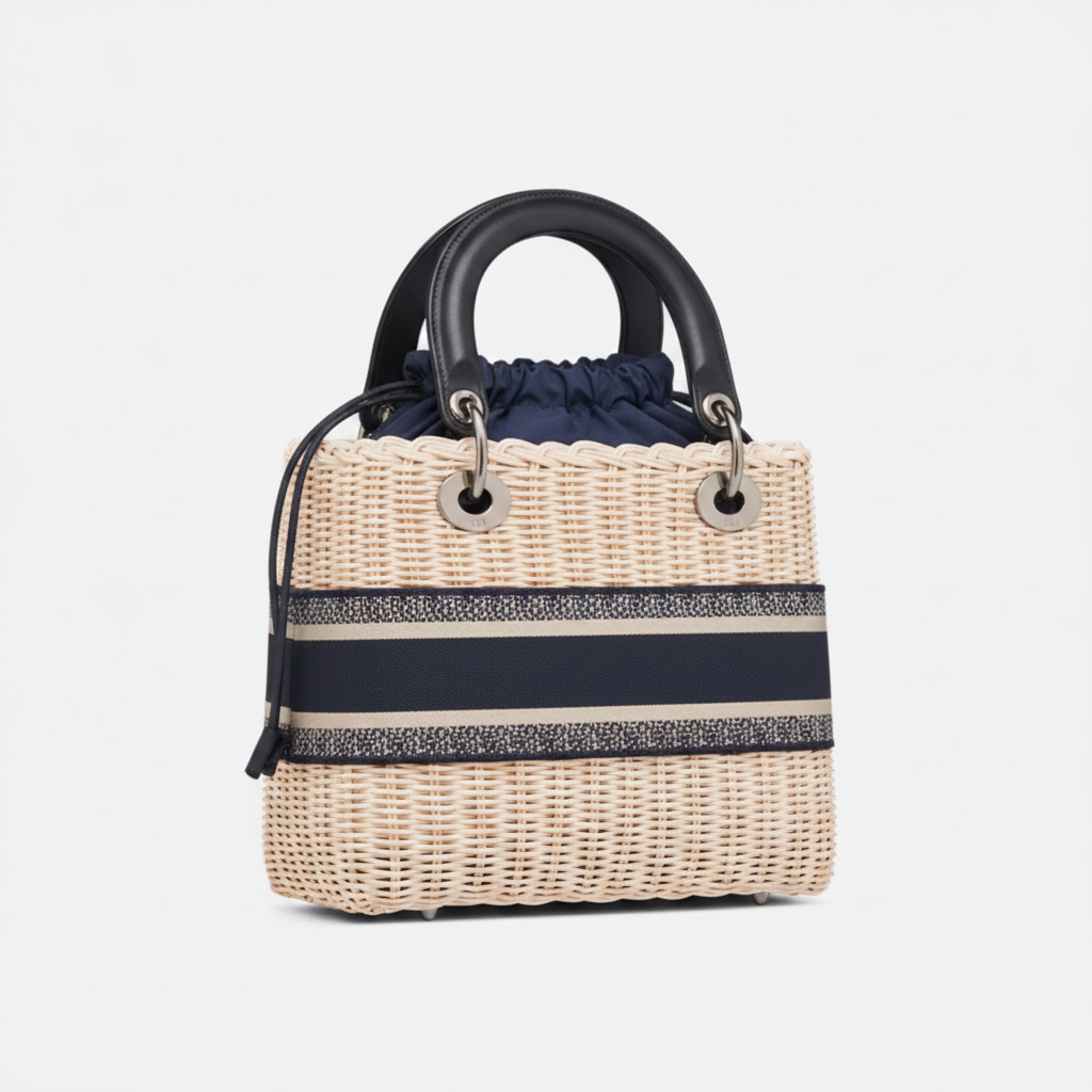 Borsa a mano in pelle verniciata